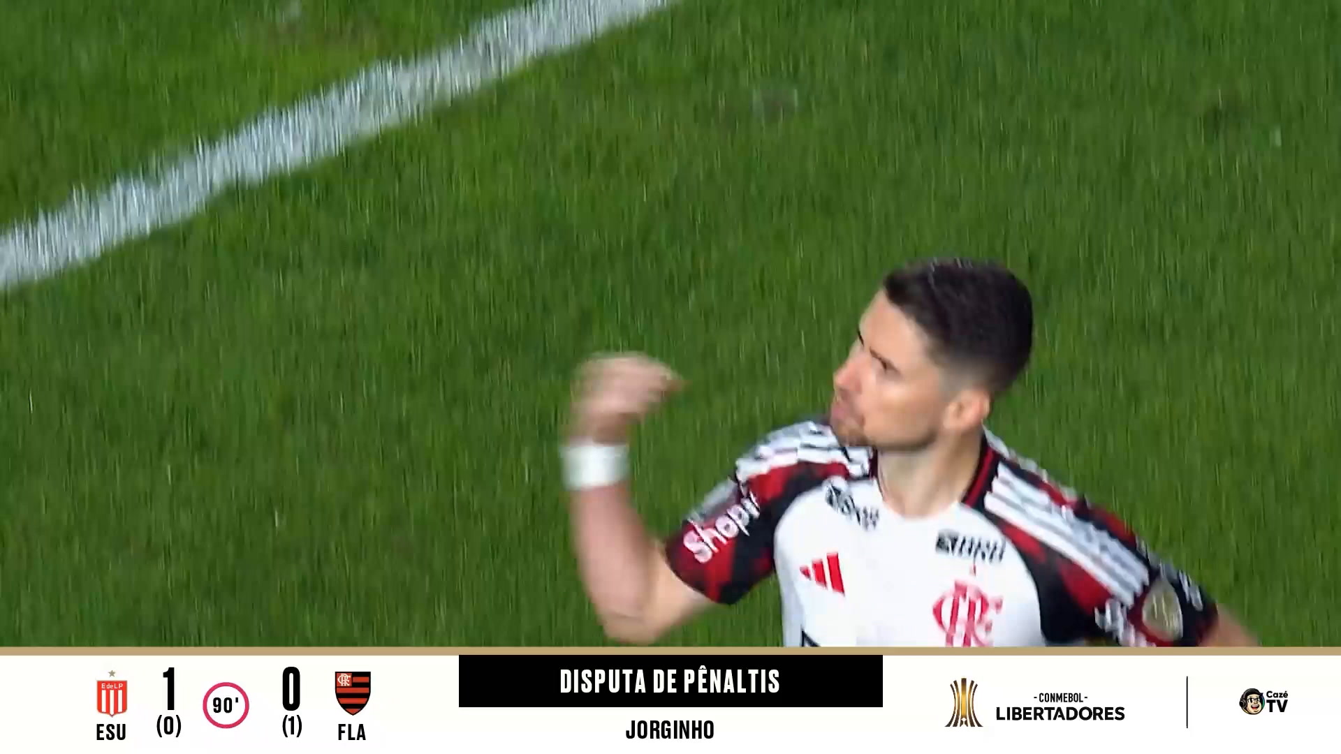 Disputa emocionante de pênaltis entre Estudiantes e Flamengo em partida decisiva