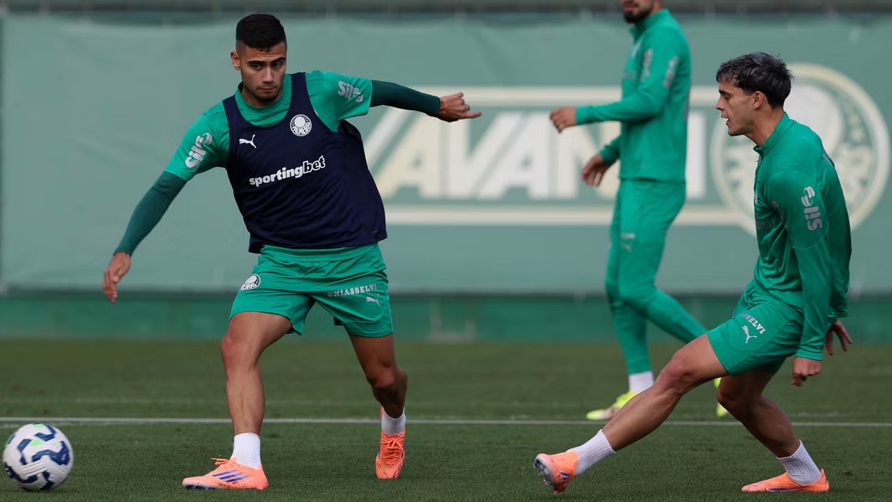 Palmeiras realiza treino preparatório; confira as fotos da atividade desta sexta-feira