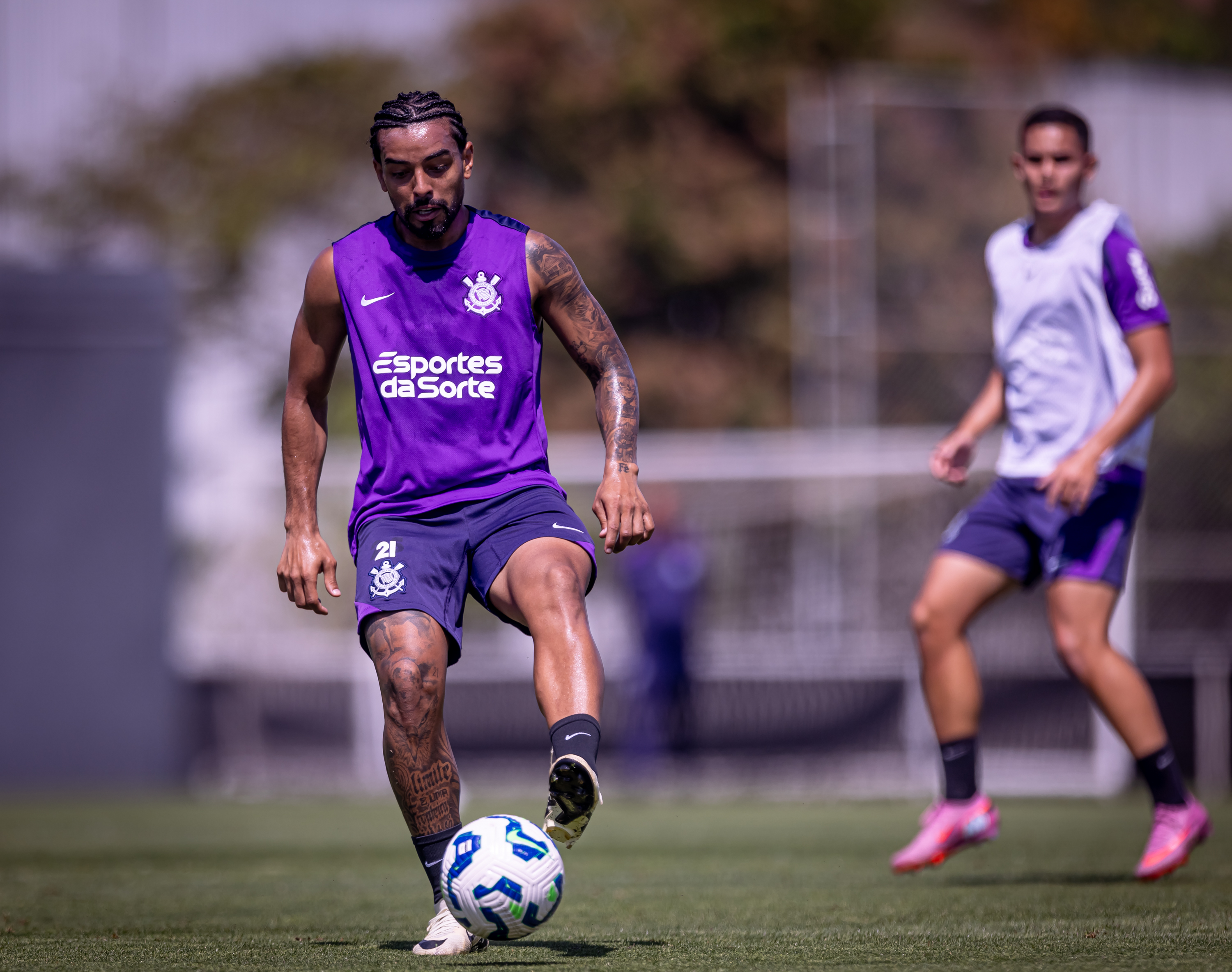 Atividades do Corinthians em fotos: confira o dia do clube nesta sexta-feira