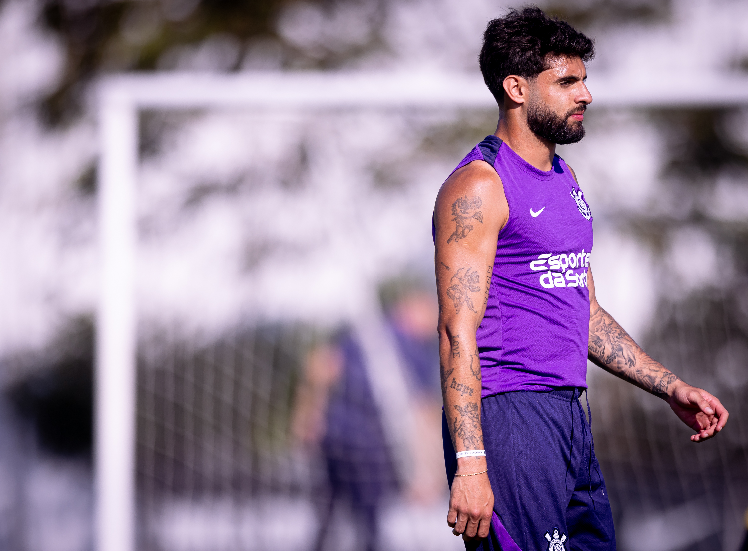 Yuri Alberto cobra garra do Corinthians no confronto decisivo contra o Flamengo