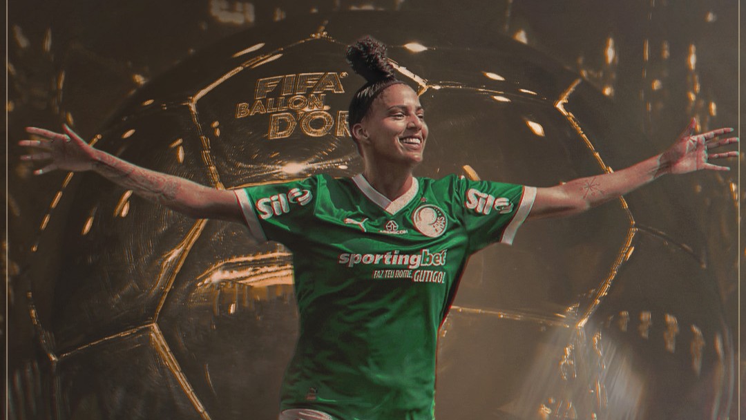 Atacante do Palmeiras destaca importância do clube após 21ª posição na Bola de Ouro