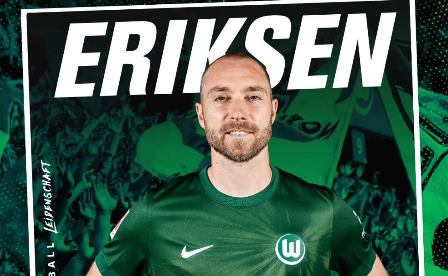 Eriksen diz estar pronto para “nova aventura” no Wolfsburg