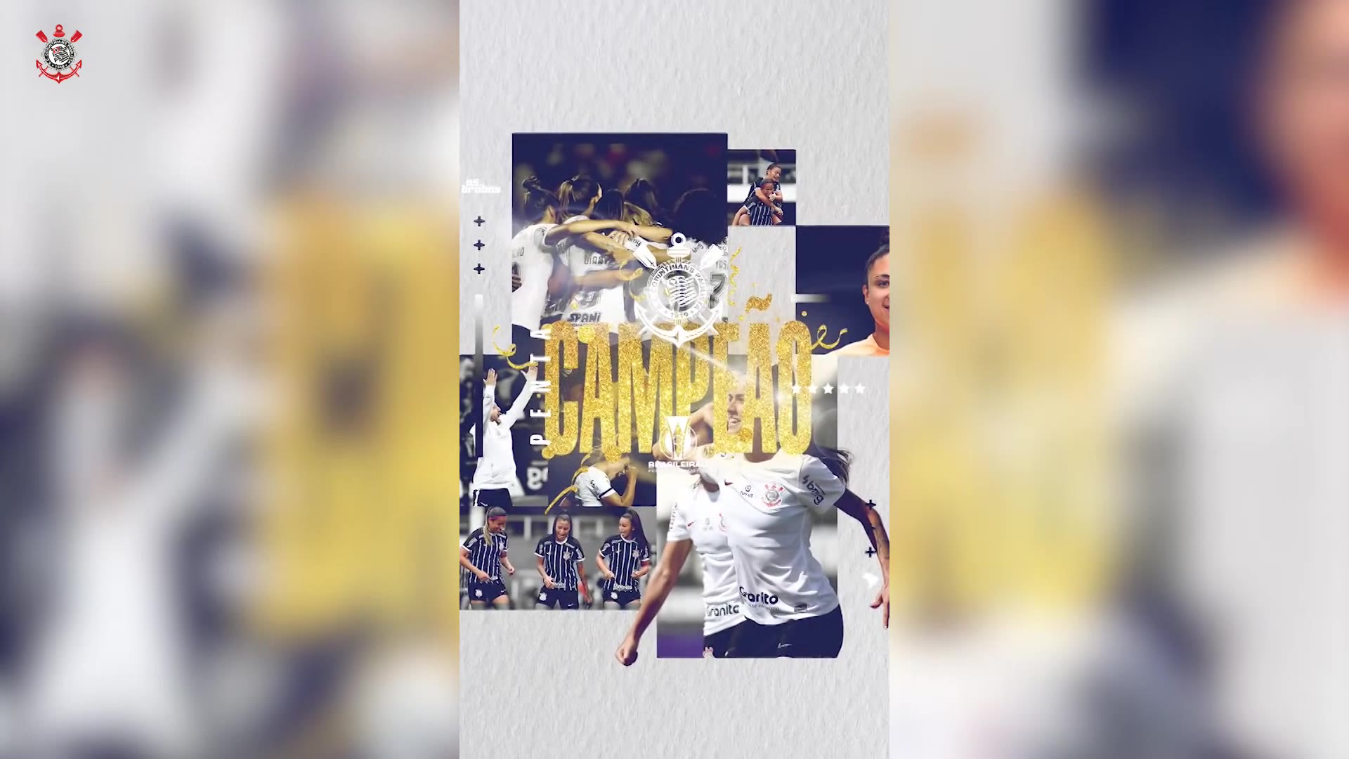 Corinthians celebra dois anos da conquista do Brasileirão feminino