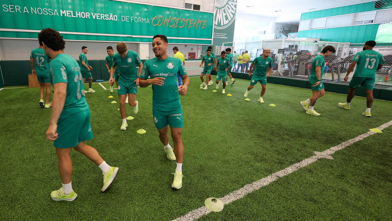 Palmeiras realiza testes de doping antes da final contra o Flamengo