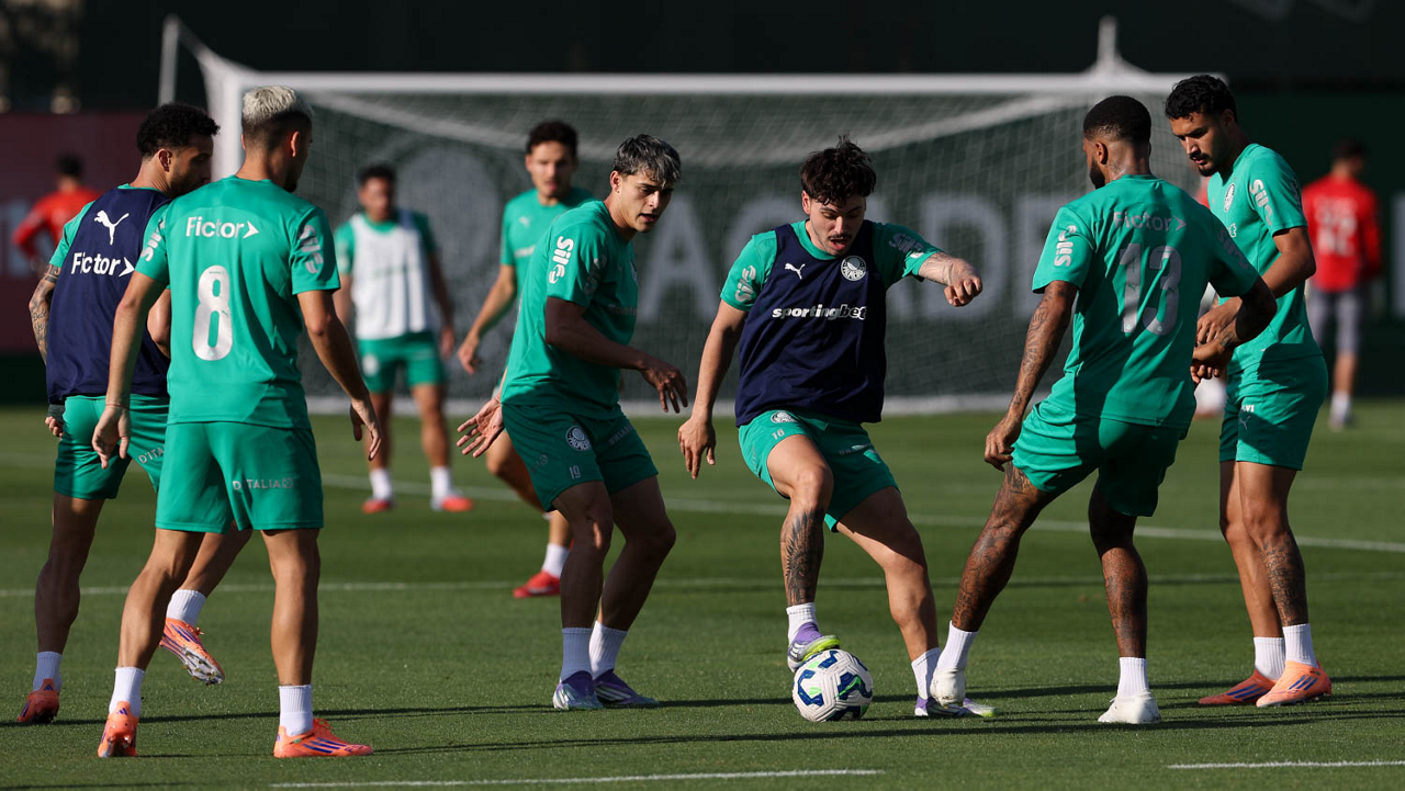 Palmeiras intensifica táticas nos treinos, visando partida decisiva contra o Cruzeiro