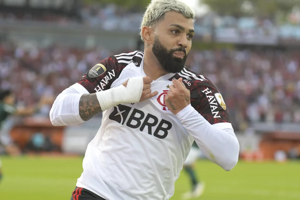 Gabigol. Flamengo x Palmeiras 2021