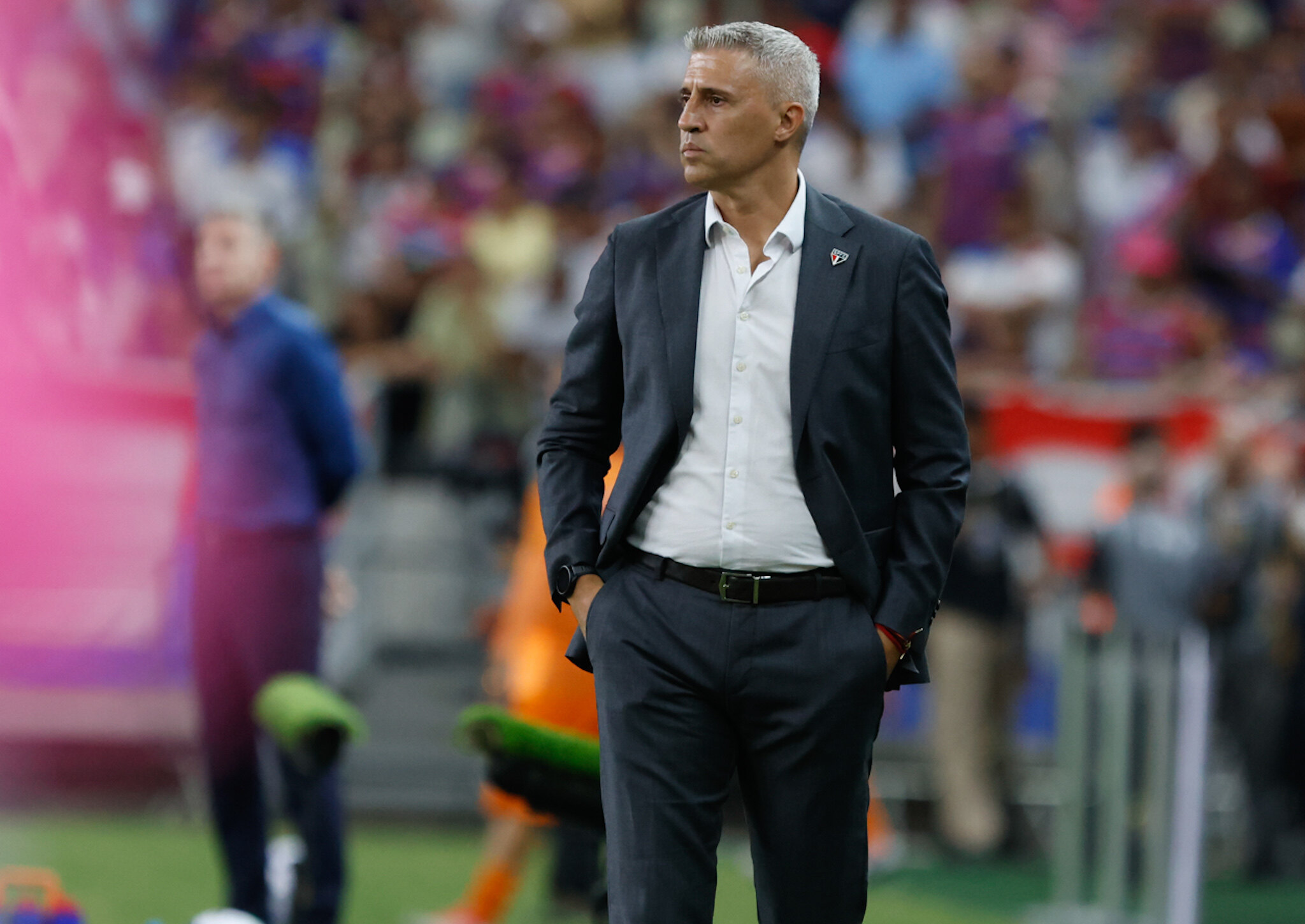 Crespo exalta elenco do São Paulo após vitória em Fortaleza: “Espírito prevaleceu”