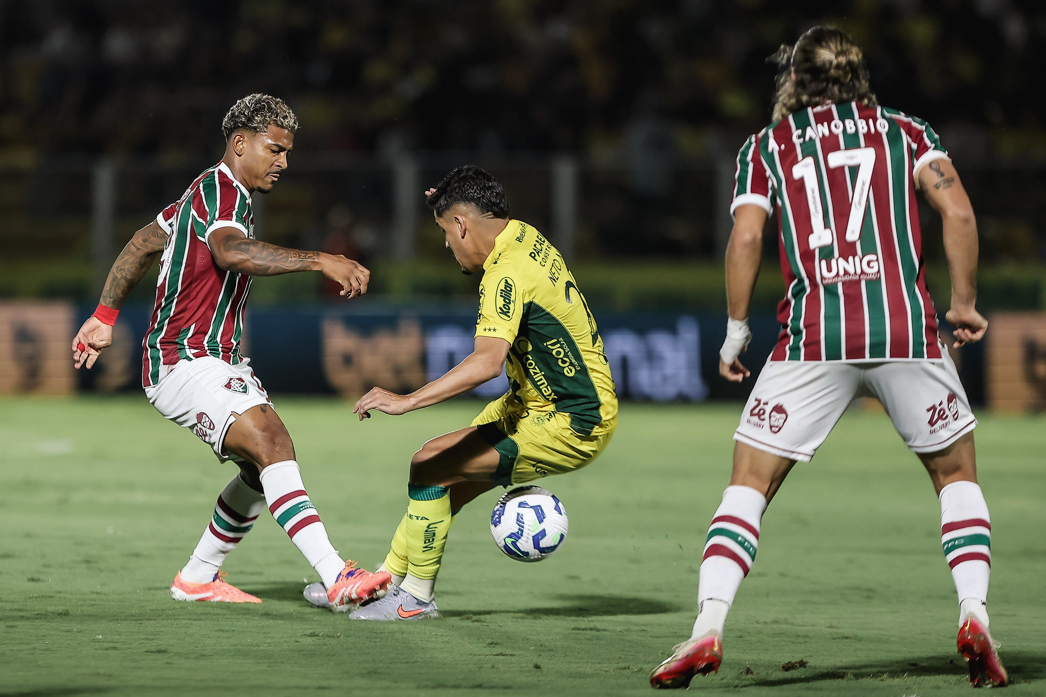 Confira imagens do jogo entre Mirassol e Fluminense pelo Brasileirão ...