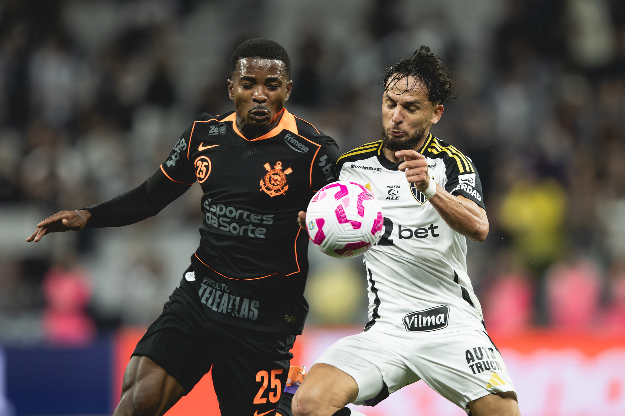 Corinthians e Atlético-MG: destaques da partida válida pelo Brasileirão