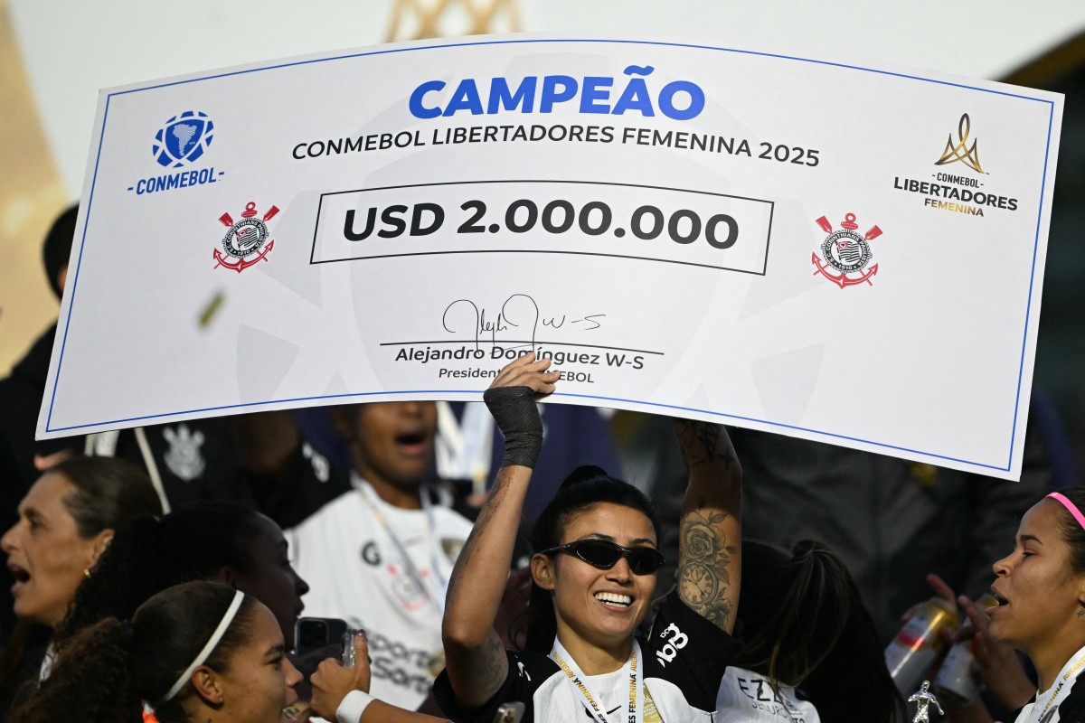 Premiação do Corinthians pela conquista da Libertadores Feminina é revelada