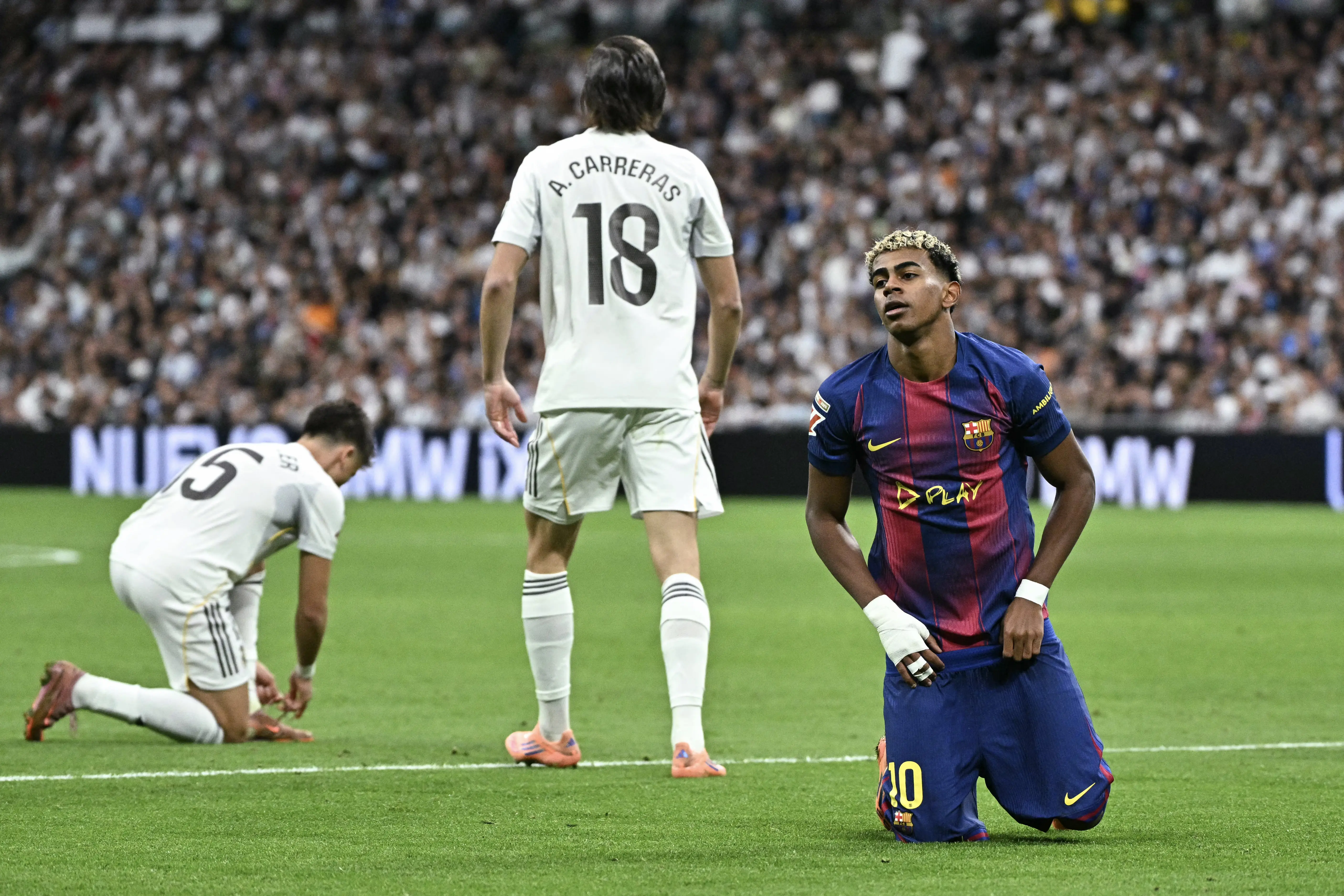 Cầu thủ Real hiếm hoi bảo vệ Yamal ở El Clasico 1 Após provocações, Lamine Yamal tem atuação apagada contra o Real Madrid -  Gazeta Esportiva