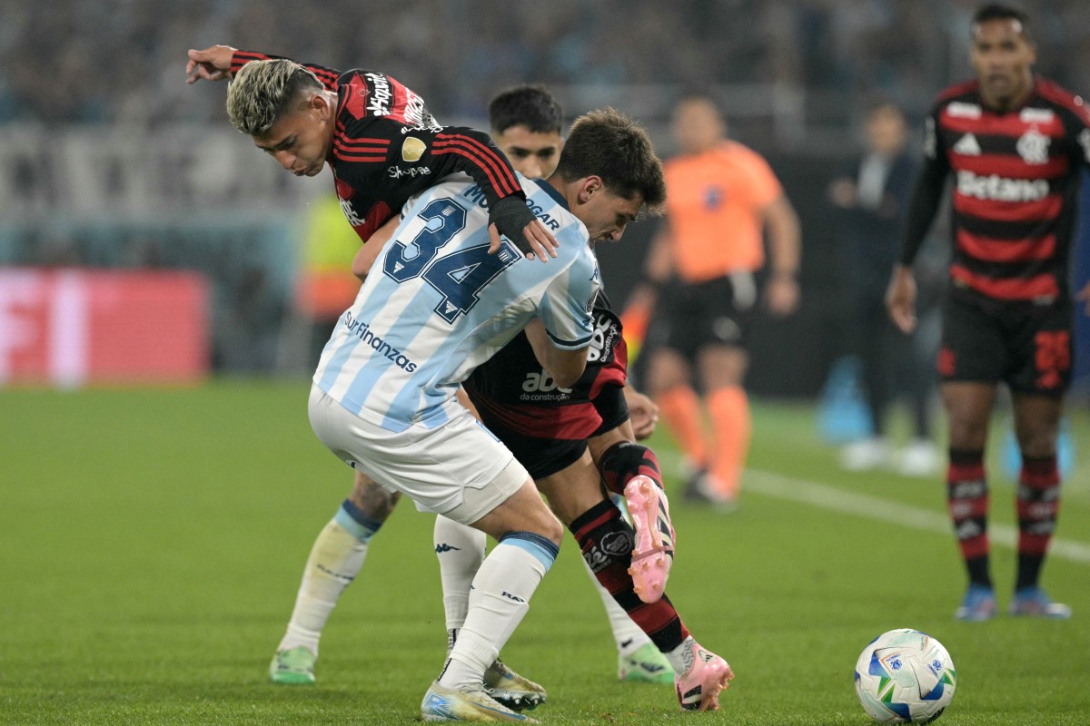 Racing e Flamengo em campo: veja os melhores momentos da semifinal da Libertadores em fotos