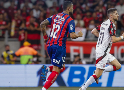 Flamengo é derrotado pelo Bahia e cede liderança do campeonato para o Palmeiras
