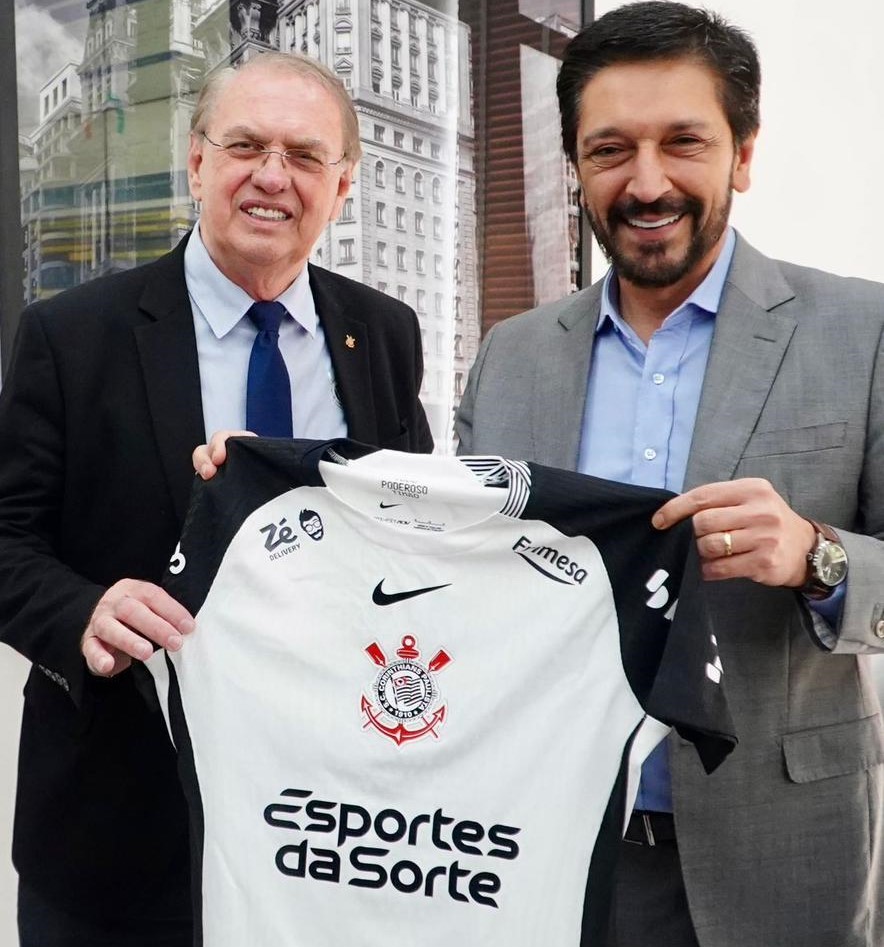 REUNIÃO IMPORTANTE! Presidente do Timão dialoga com prefeito de São Paulo