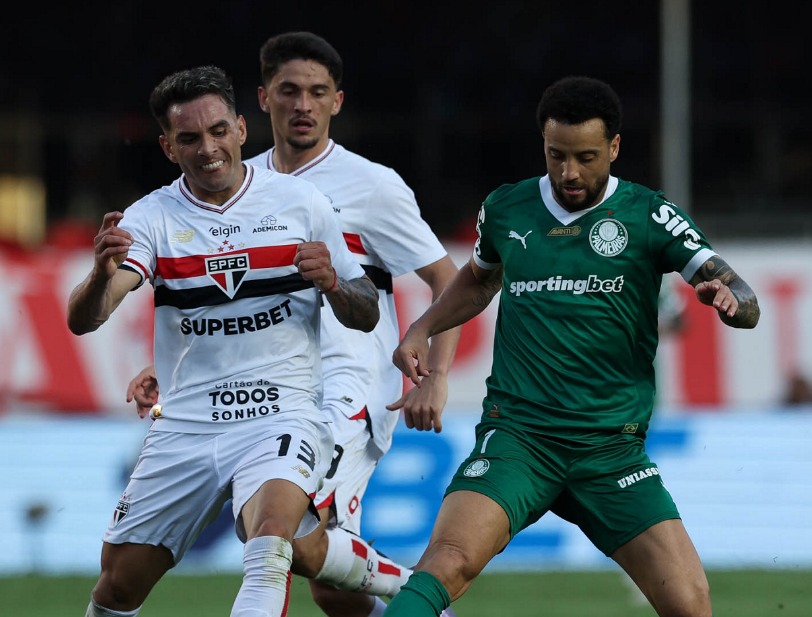 Enzo Díaz marca presença no ataque do São Paulo e ocupa posto de 