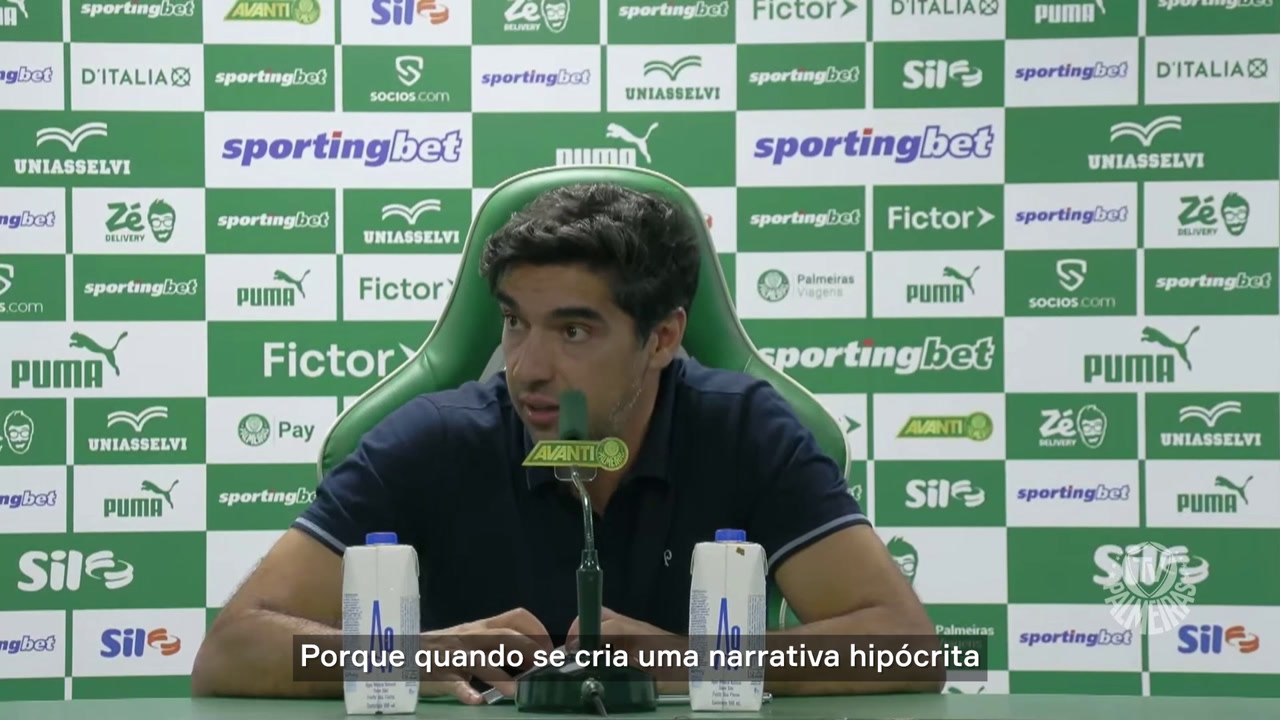 Palmeiras na mira: Abel contesta favoritismo e revela que outros clubes também sentem prejuízos