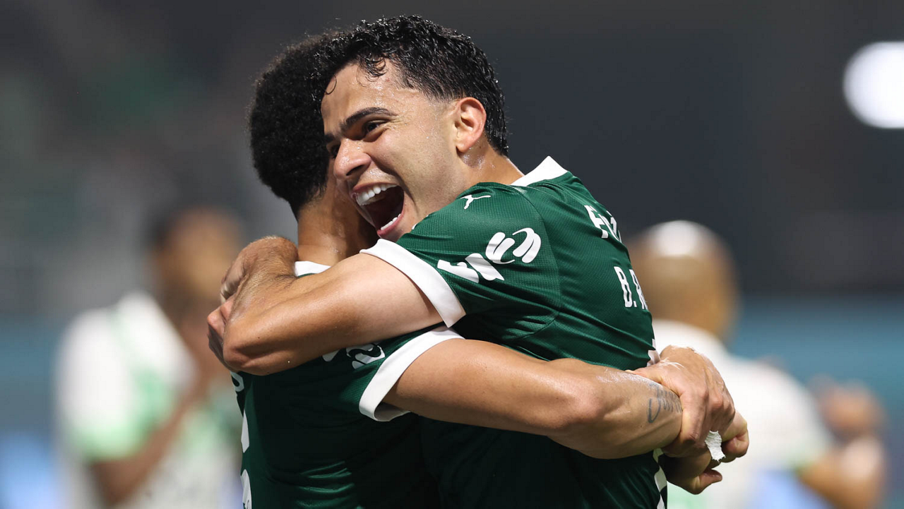 Bruno Rodrigues marca gol no Palmeiras e fala sobre superação de lesões