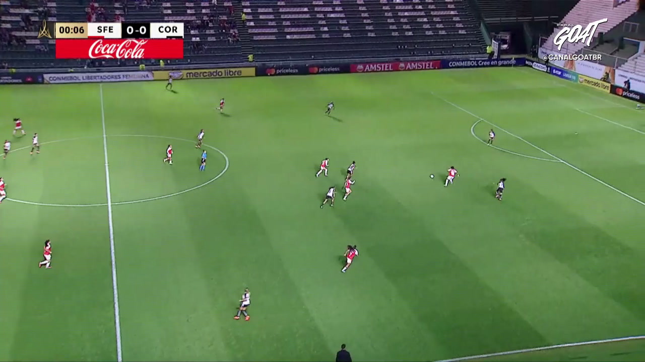 Corinthians supera Santa Fe em jogo decisivo na Libertadores Feminina