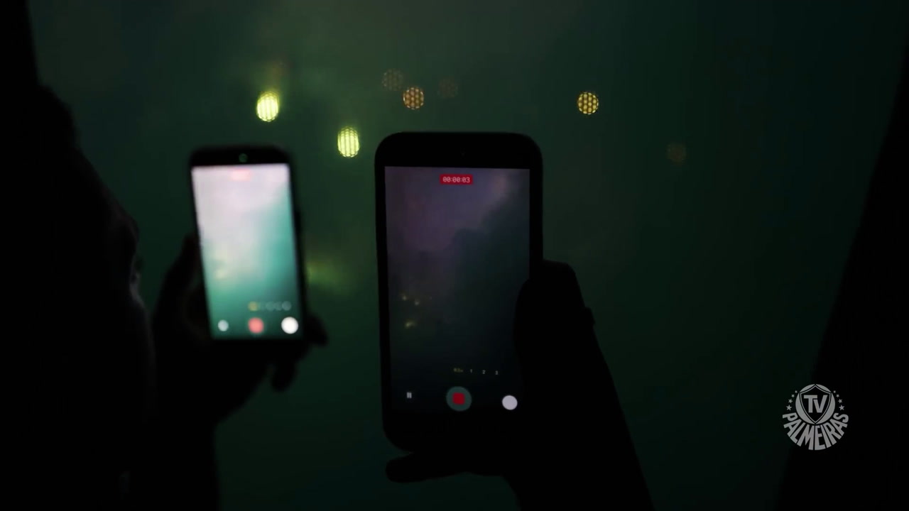 Palmeirenses vibram fora do Allianz Parque; jogadores reagem à festa da torcida na vitória