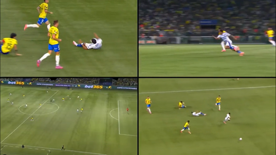 Gustavo Gómez sob suspeita: VAR analisa possível cartão vermelho em jogo decisivo Palmeiras x Santos