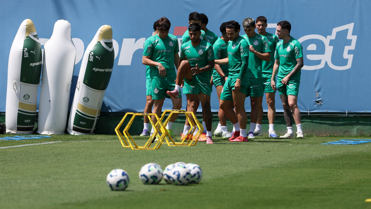 Palmeiras intensifica preparação para o duelo decisivo, com treino tático e foco nas contusões