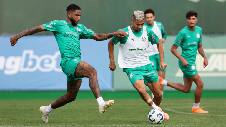 Palmeiras encerra preparação para duelo tenso com o Santos; Abel define escalação decisiva
