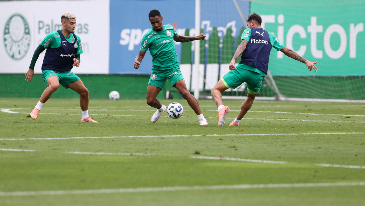 Palmeiras se reapresenta e intensifica treino visando confronto decisivo contra o Vitória
