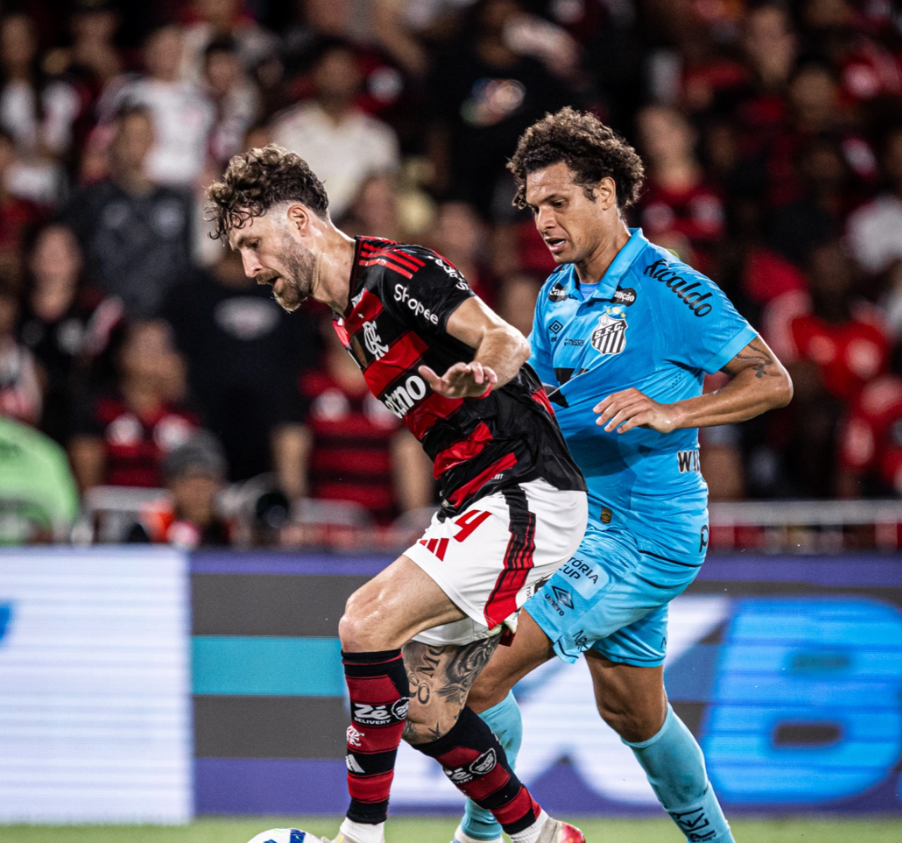 Santos apresenta bom futebol, mas não evita derrota para o Flamengo; esperança renasce para o futuro