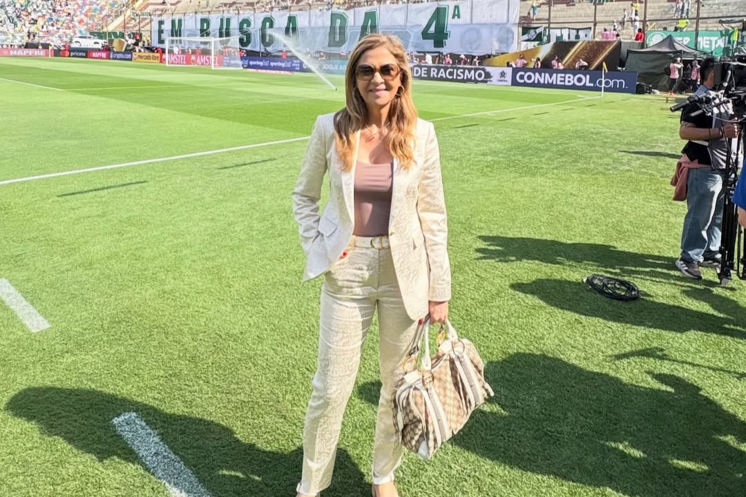 Leila nega atrito com Abel e revela possíveis planos para terceiro mandato no Palmeiras