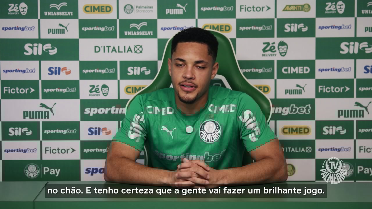 Semana decisiva: Vitor Roque comenta desafios que podem definir a temporada do Palmeiras