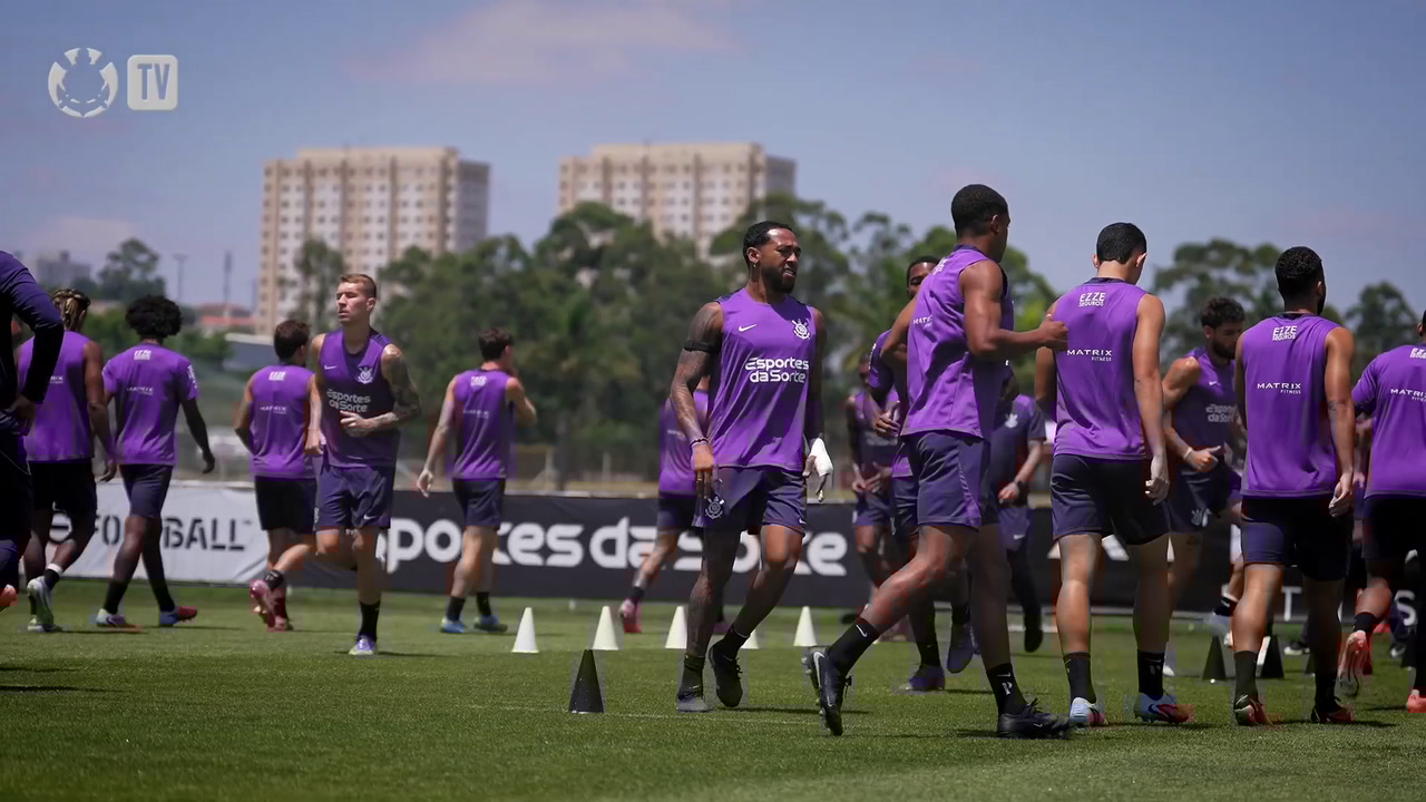 Corinthians intensifica treinamentos e se prepara para encarar o Botafogo em duelo decisivo