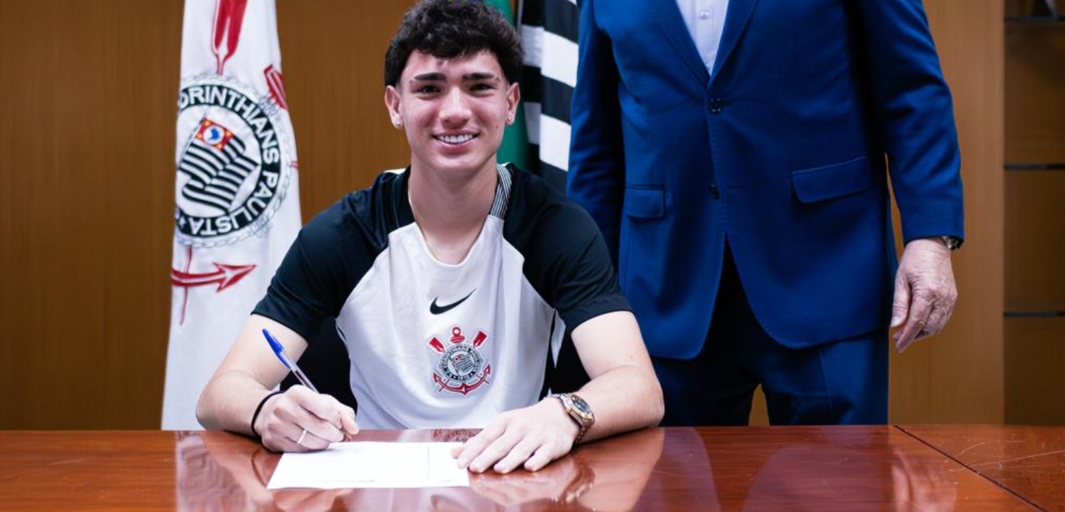 Corinthians amplia contrato de Gui Bom e reforça aposta estratégica na base