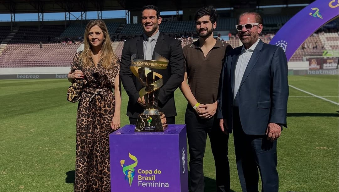 Final Inédita: Leila Pereira acompanha de perto a final da Copa do Brasil feminina entre Palmeiras e Ferroviária em Araraquara