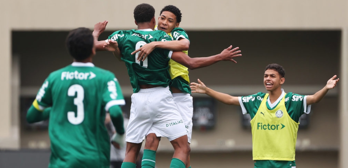 Palmeiras avança à final do Campeonato Paulista sub-15 e desafia adversários na busca pelo título