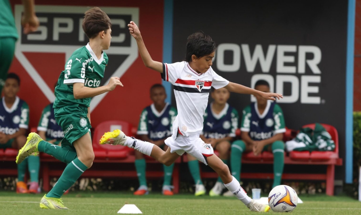 Palmeiras desafia o São Paulo e se aproxima da conquista do Paulista Sub-11 com vitória decisiva