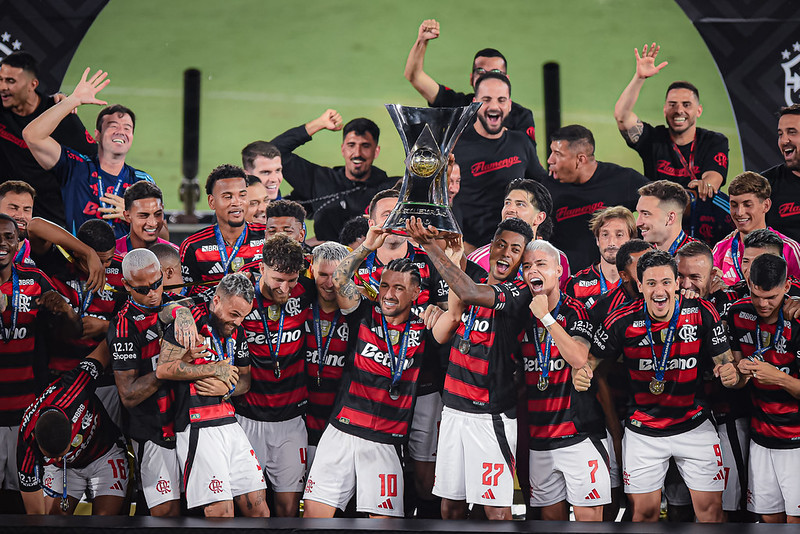 Flamengo dispara provocações ao Palmeiras após levar o título brasileiro: Vice de novo!