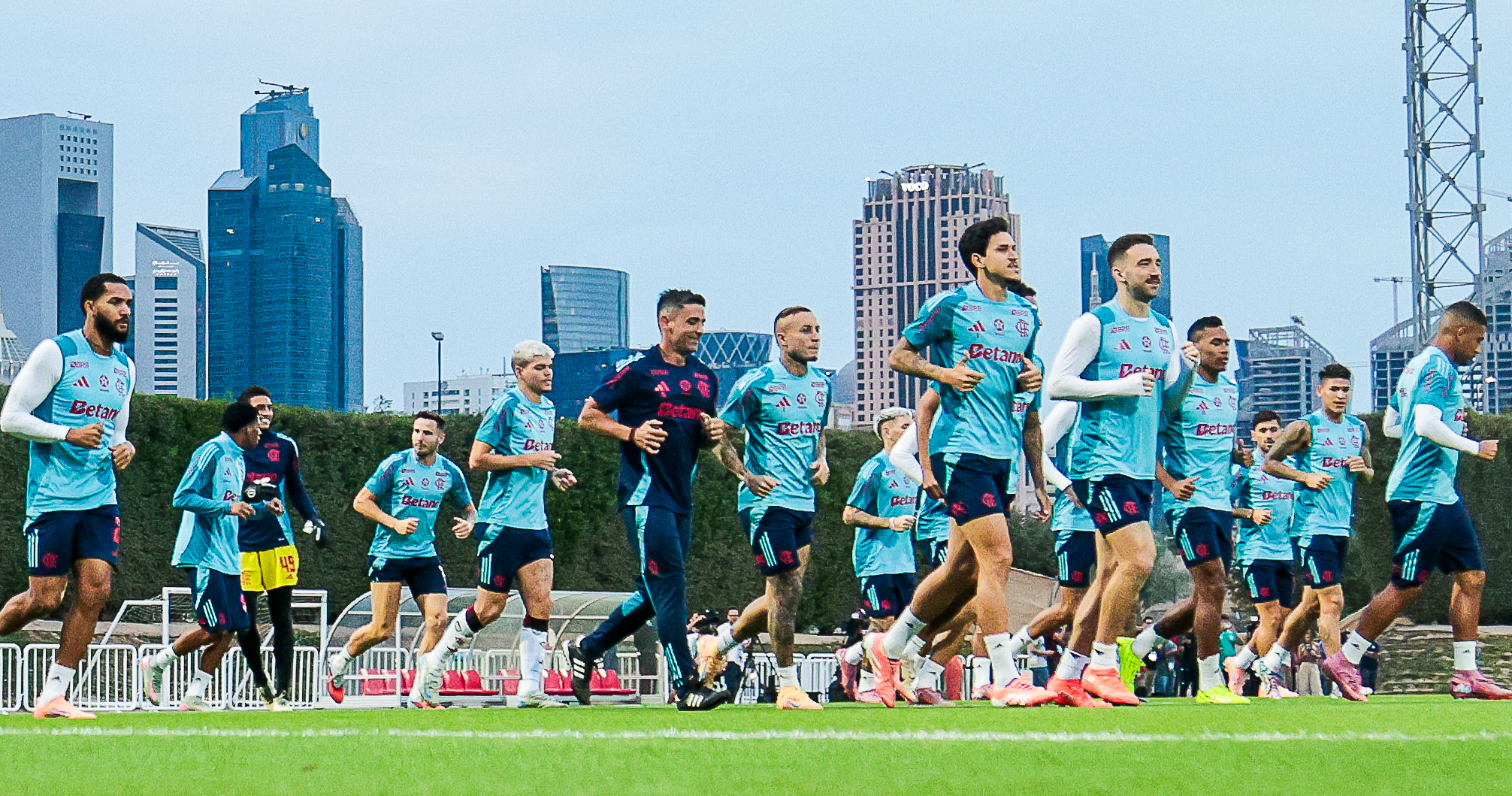 Flamengo inicia preparativos intensos para desafio contra o PSG na final do Mundial Intercontinental