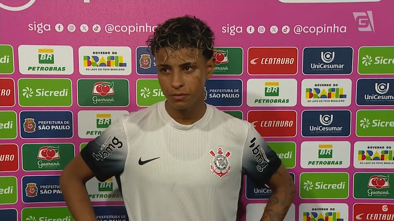 Nervosismo e pressão: Rafa Rocha lamenta eliminação do Corinthians na Copinha feminina