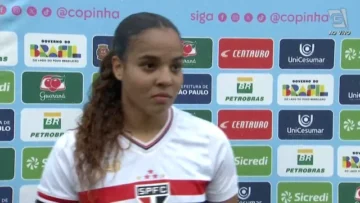 Duda Calazans lamenta São Paulo desligado em queda na Copinha Feminina