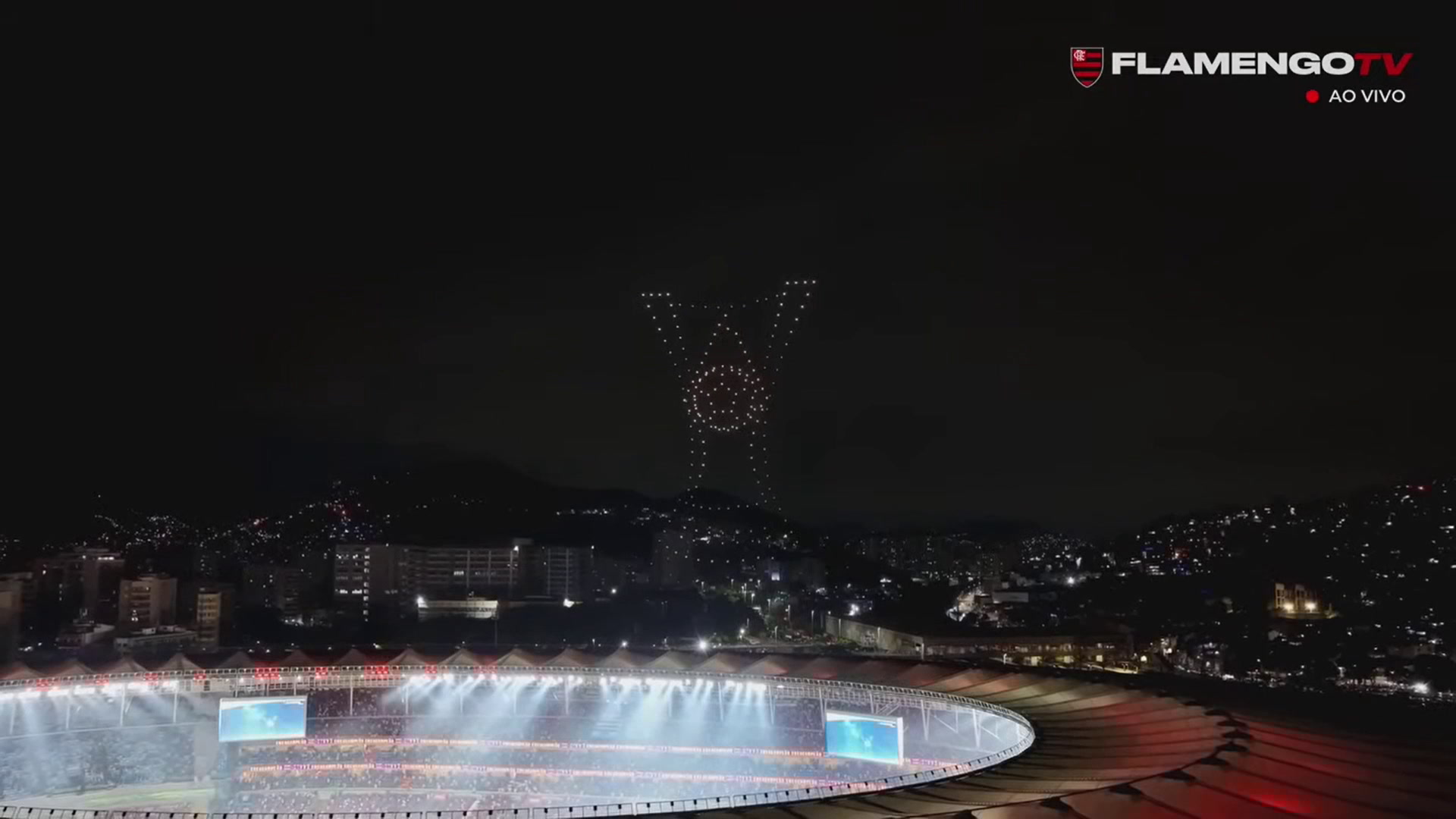 Maracanã brilha com show de drones; celebração do Flamengo revela bastidores emocionantes