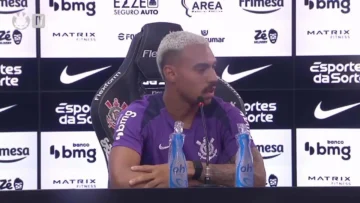 Matheuzinho detalha como Corinthians deve atuar para vencer o Vasco: “Ansiedade bate forte”