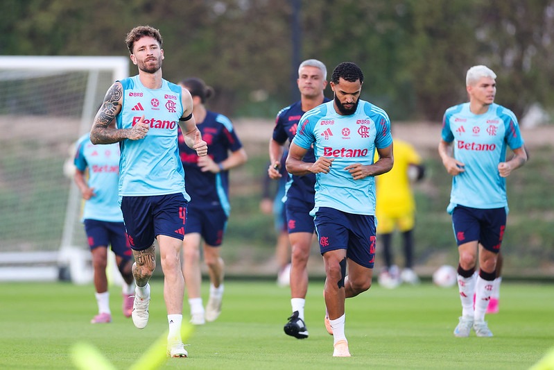 Flamengo intensifica preparativos em Doha e desafia rivais na estreia do Intercontinental