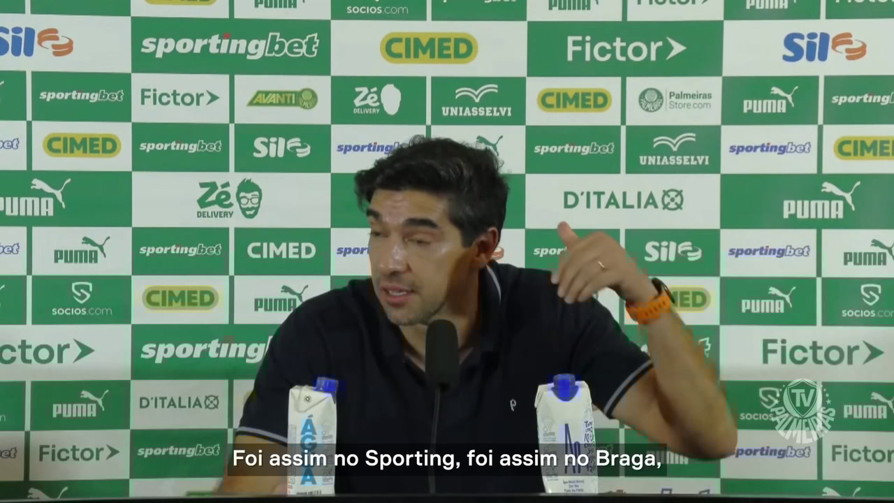 Abel Ferreira dispara: 