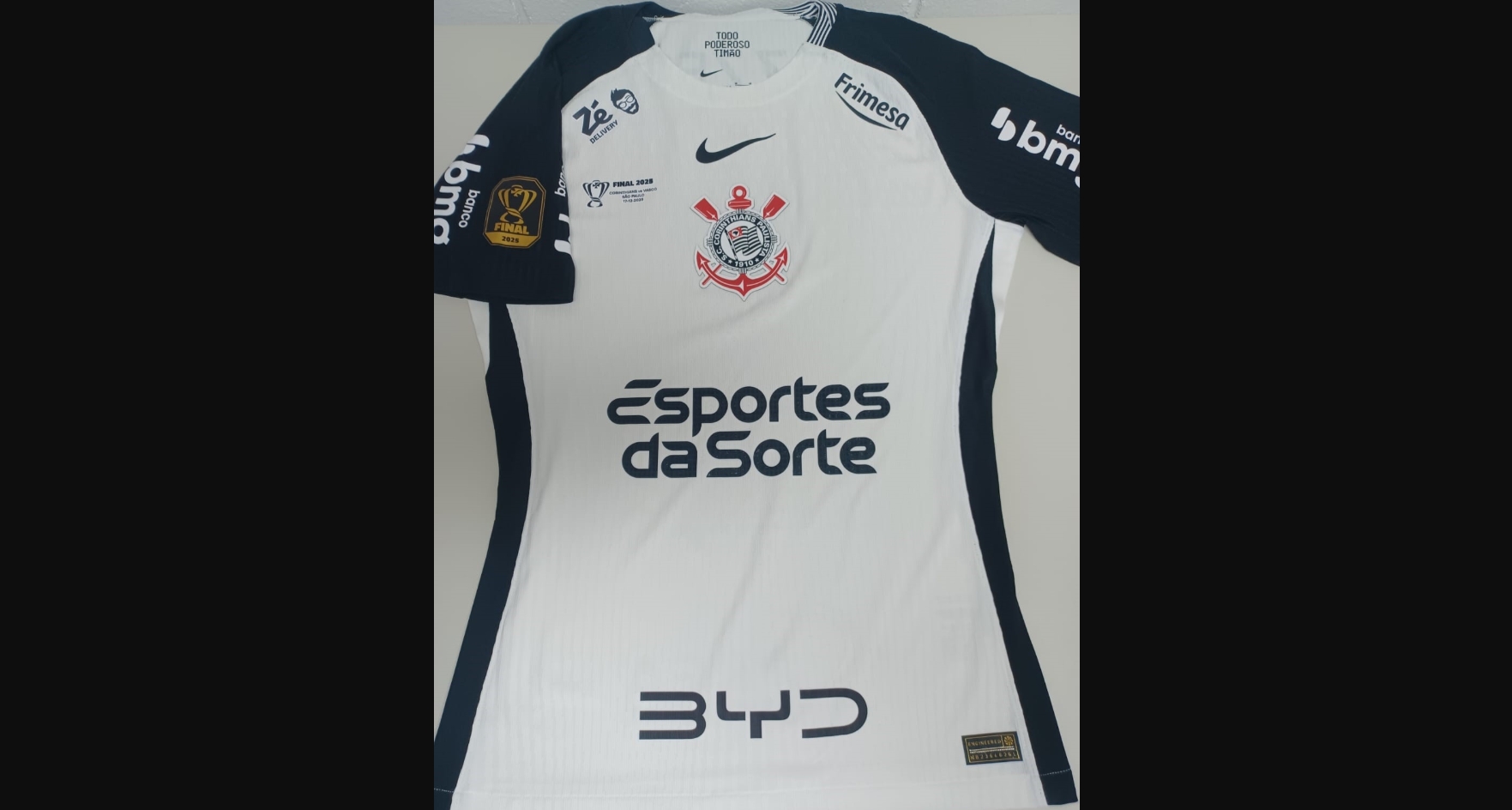 Corinthians e BYD selam acordo milionário em meio a expectativas para a decisão da Copa do Brasil