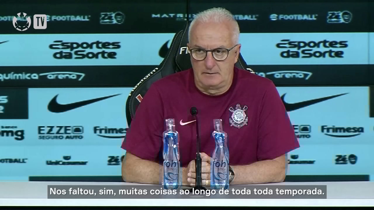 Dorival admite que desempenho no Brasileiro poderia ter sido melhor e cobra evolução da equipe
