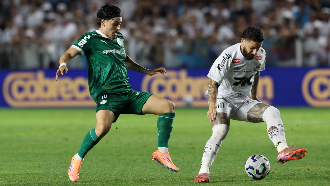 Santos x Palmeiras: onde assistir e prováveis escalações