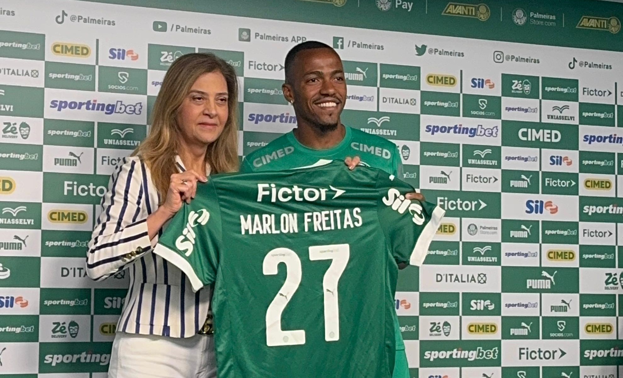 Apresentação de craque! Marlon Freitas chega ao Palmeiras com sede de títulos