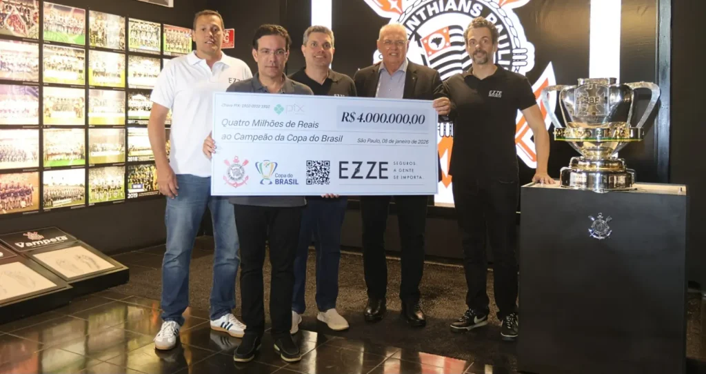 Título valorizado: Corinthians recebe bonificação de R$ 4 milhões de patrocinadora