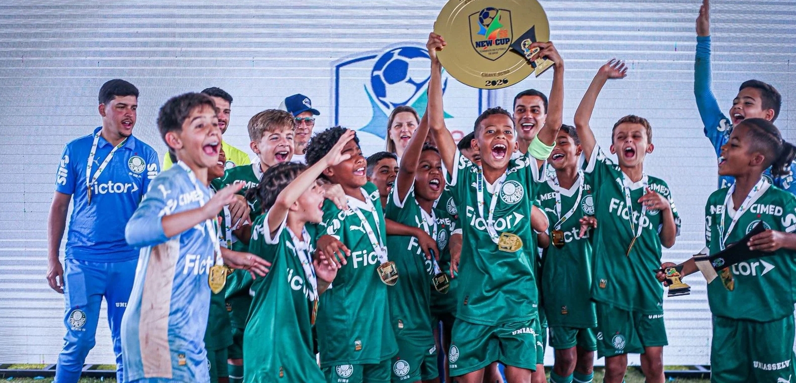 Palmeiras dispara na final e conquista o título da base com impressionantes nove gols marcados