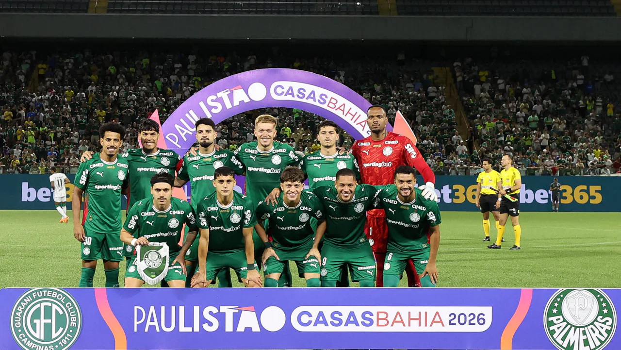 FIM DE JOGO! Palmeiras goleia o Capivariano e avança para as semifinais
